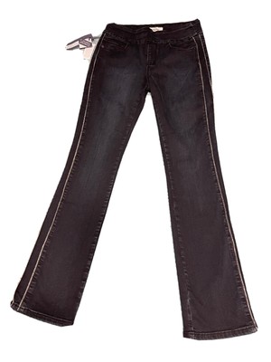 Lola Jeans exquisite NWT Women s Size 28/4 Boot Cut Silver Seam