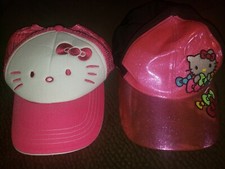 Lot Of 2 Hello Kitty Kids Hats