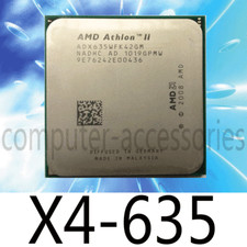 AMD Athlon II X4-635 Quad-Core 2.9 GHz 2M Socket AM3 CPU Processors