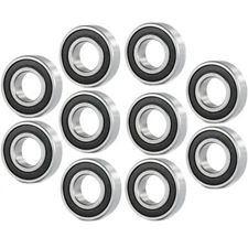 6307 2RS High Quality Ball Bearing / 10 Pcs -Rubber Shields - 35 *80 *21 mm