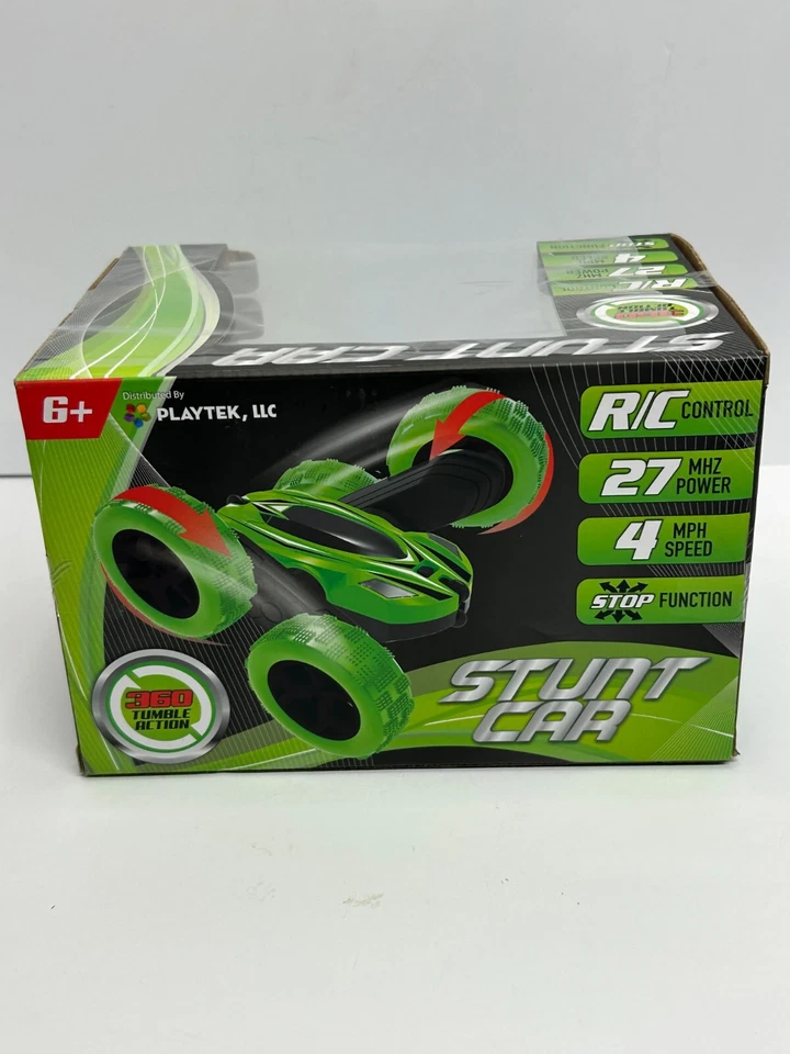 Playtek!Stunt Car-360 Tumble Action R/C Control 27 MHZ Power 4 MPH Speed --NEW - Image 4 of 4