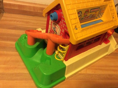 Vintage Fisher Price Little People #2550 SCHOOL - Afbeelding 11 van 12