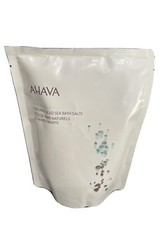 AHAVA Deadsea Salt Natural Dead Sea Bath Salts 11 oz - NEW