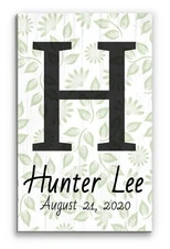 Custom Child's Room Name Sign Monogram Nursery Decor or Child's Bedroom Wall Dec