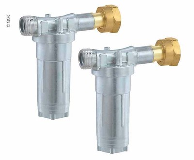 GOK Gasfilter Caramatic ConnectClean – 2 Stück, Für Druckregler & Umschaltventile