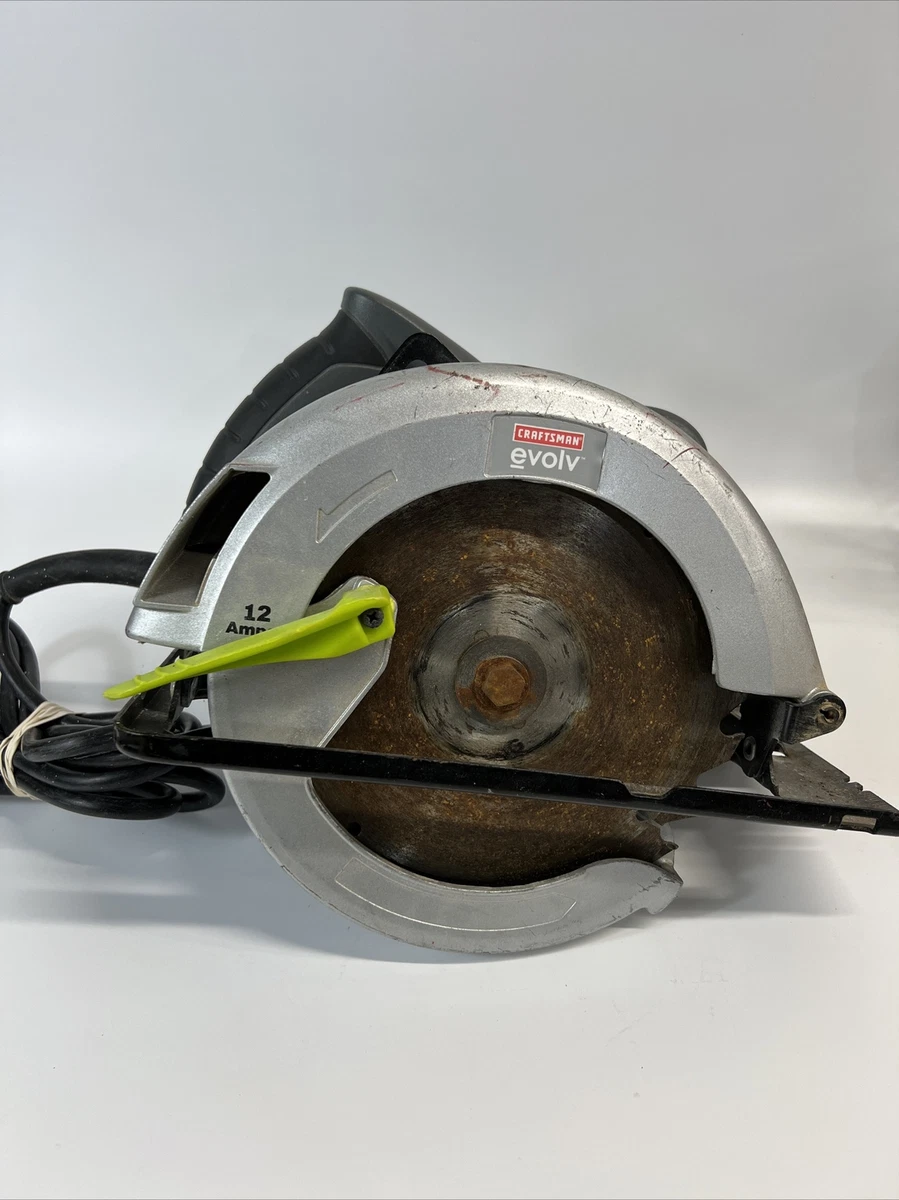 Craftsman Evolv 7 1 4 Circular Saw 12 amps mod 320.18780 ex condition 933