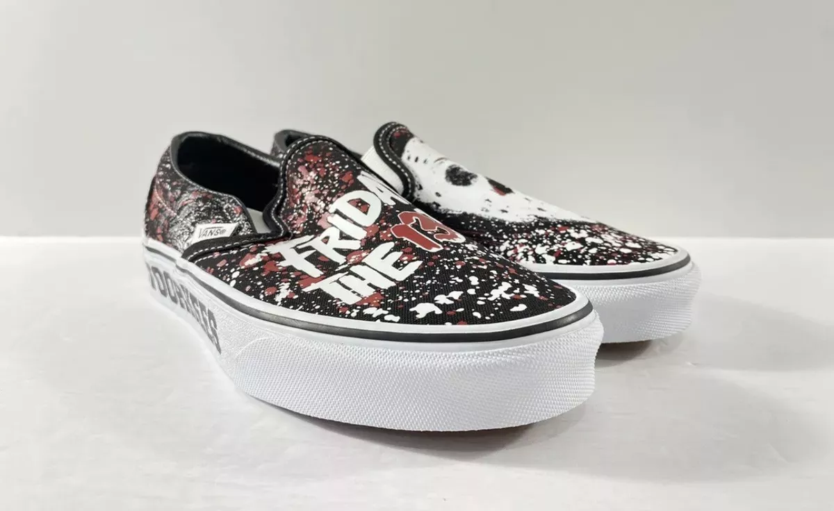 House Of Terror] Classic Slip-On &#034;Friday the 13th&#034; | eBay