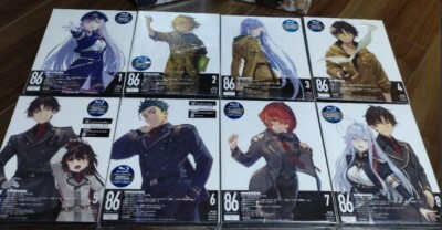 86 Eighty Six Vol.1 - 8 Set Blu-ray Complete limited edition All 8 volumes