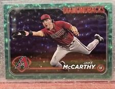 2024 Topps Series 2 Aqua FOILBOARD 374/399 - Jake McCarthy - 