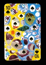 Transformation playing card Christian Lacroix 10 of Spades Q70b