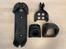 Porsche Wall Bracket for universal charger plus J1772 Holster dock hanger mount