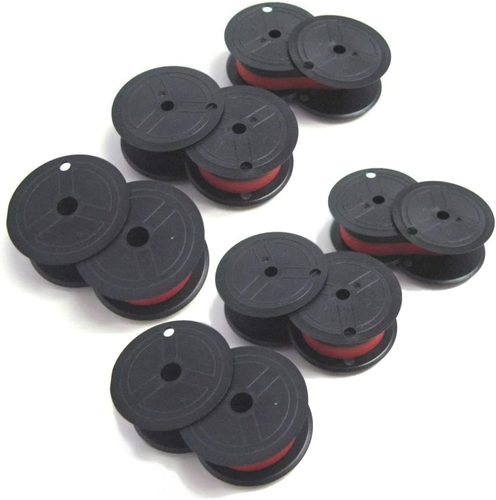 6 nastri calcolatrice ricambio per Canon MP11DX Canon MP-11DX nero rosso - Addi - Foto 10 di 12