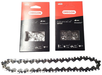 Chain (2-Pack) for Ryobi 18V One+ 8'' Pole Saw P4360 P4361 P5452BTL, 90F033G(2)