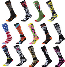 O'Neal Pro MX Print Socks - MX Motocross Dirt Bike Off-Road Mens Womens & Youth!
