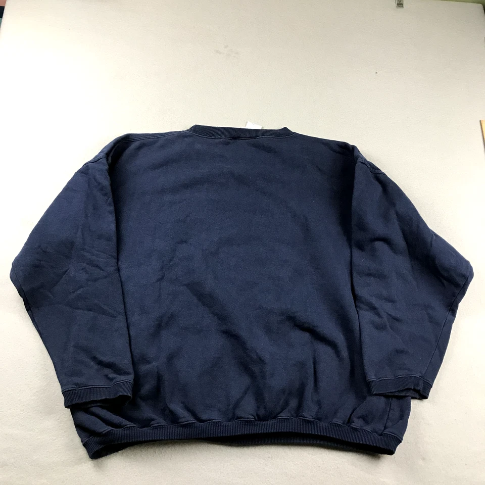 Sudadera De Colección Planet Hollywood Para Hombres XL Azul Cuello Redondo Pullover Orlando Florida Foto 4 de 4