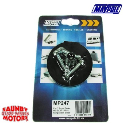 Maibaum MP247 PVC Muffendichtung mit Schrauben und Muttern