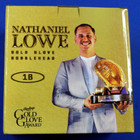 2024 Nathaniel Lowe Texas Rangers Golden Glove Award Gold Glove Bobblehead — photo 1