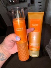 bath and body works lotion and spray