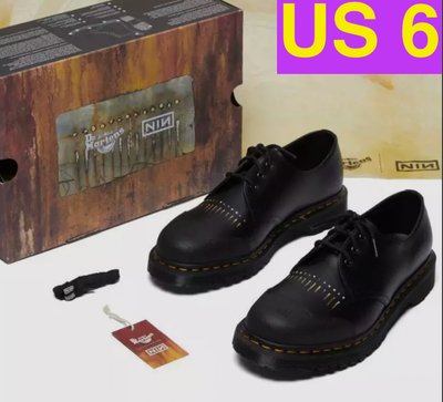 Dr. Martens 2024 Nine Inch Nails 1461 Backhand Leather Boots MENS 