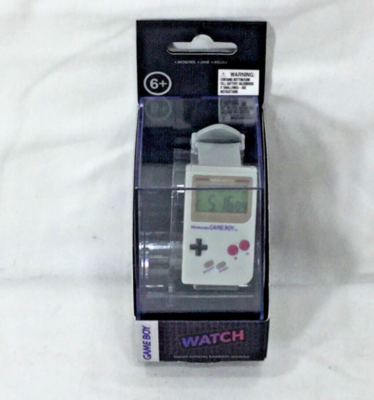 NEW Nintendo Gameboy Watch NES Retro Throwback Super Mario Alarm