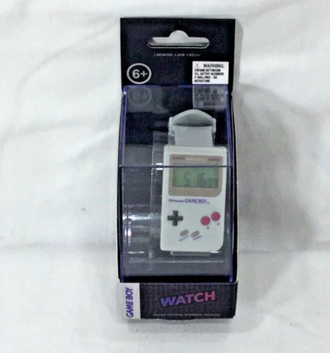 NEW Nintendo Gameboy Watch NES Retro Throwback Super Mario Alarm FREESHIP