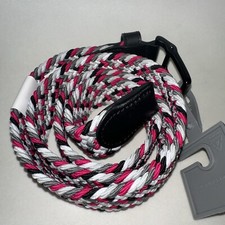 Nike G-Flex Stretch Golf Belt Pink Black White G Flex NWT Mens LARGE 40 - 42