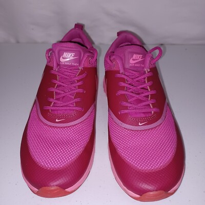 Nike Air Max Thea pinkbow fire berry womans running shoes size