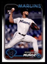 2024 Topps Update #US322 Roddery Munoz Miami Marlins RC