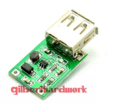 Dc-Dc Boost Module 0.9V-5V Green 600Ma Boost Board Usb Mobile Power Supply
