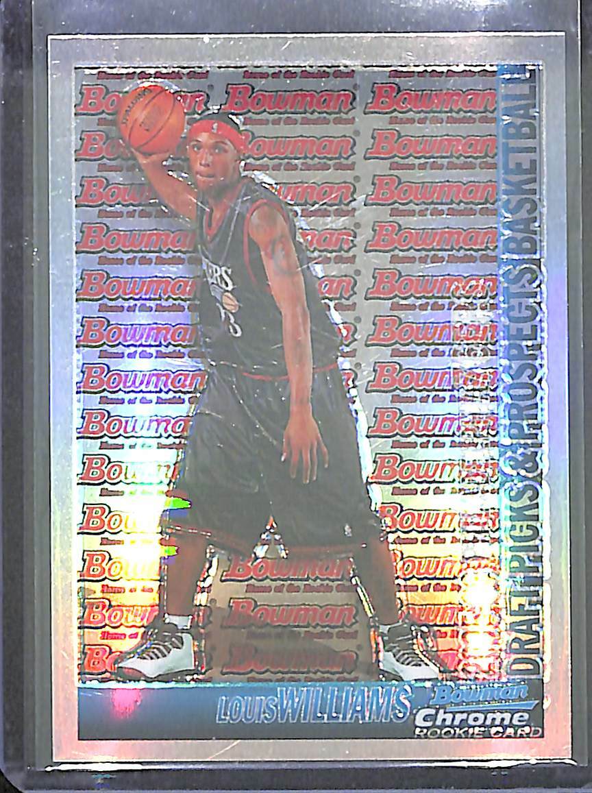 2005-06 Bowman Chrome Rookie Refractor #135 Louis Williams No 196 of 300