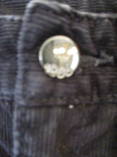 GAP Girls Corduroy Skirt. 5 Pockets, Zip Close, Black, Size 6 Reg. - Picture 3 of 11