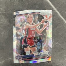 Panini Prizm Rookie Cracked Ice Lucy Olsen Washington Mystics #33 Card