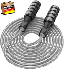 Verstellbares fitness-springseil für Erwachsenen Frauen Männer mit Rutschfeste G