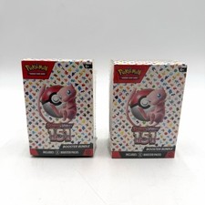 X2 Pokemon TCG Scarlet Violet 151 English Booster Bundles NEW FACTORY SEALED