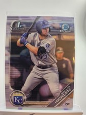 2019 Bowman - Chrome Prospects Brewer Hicklen #BCP-72 (RC) Kansas City Royals 