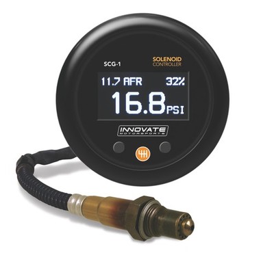 Innovate Motorsports SCG-1 Boost Control Wideband Gauge Kit Black w/Shift Light