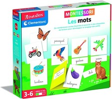 CLEMENTONI - Jeu éducatif Montessori – Les Mots -  - CLE52614