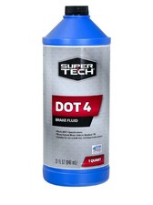 Super Tech Dot 4 Brake Fluid Motor Vehicle 32 Fl Oz