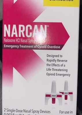 Nasal Spray 4 mg, Overdose Emergency Treatment 2 Pack