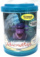 NEW NIB 2002 TOMY MicroPets SUMO Purple Dragon/Mountain Monster-Interactive Toy