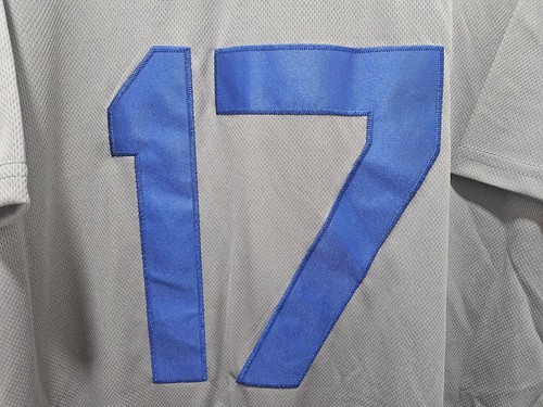 Ohtani #17 grau Streetwear Baseball Trikot - bestickt Herren Größe 2XL - Bild 7 von 9