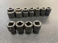 MAC Tools VP6 Metric 10-15, 17-19,22, 24: 12 Pc Socket Set 1/2” Drive 6 Pt USA