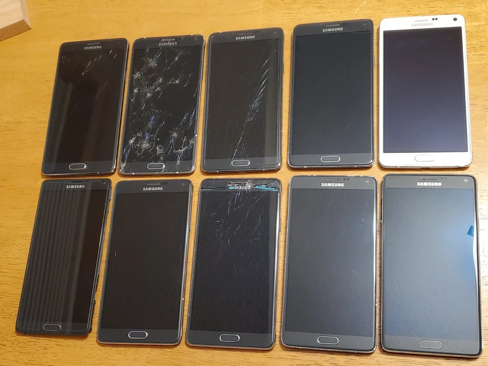 Lot 10 Samsung Galaxy Note 4 32GB Verizon Network Unlocked SM-N910V Parts/Repair - Image 2 of 4