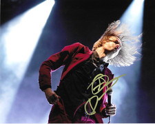 * DENNIS LYXZEN * signed 8x10 photo * REFUSED * COA *