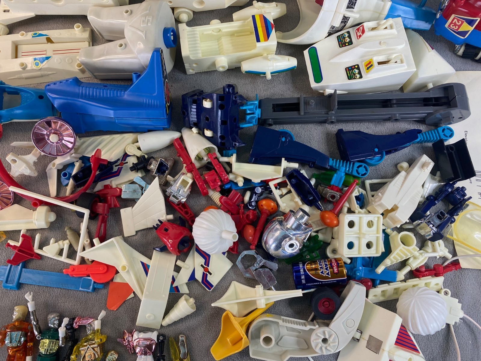 Micronauts Interplanetary Headquarters Battle Cruiser Biotron FOR PARTS/BOXES