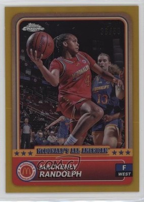 2024 Chrome McDonald's All American Gold Refractor 36/50 Mackenly Randolph 13gp