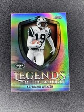 2025 Topps Chrome Keyshawn Johnson Legends of the Gridiron Refractor LOG-23 SP 1