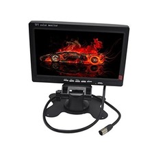 7 Inches TFT Color LCD Car Rear View Camera Monitor Support Rotating The