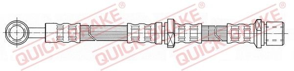 Quick Brake Bremsschlauch 59.950 Passend FüR Subaru-image