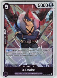 X.Drake OP01-114 Romance Dawn Rare Foil